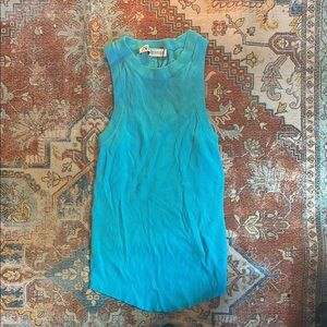 Zara Blue Sleeveless Tank Top